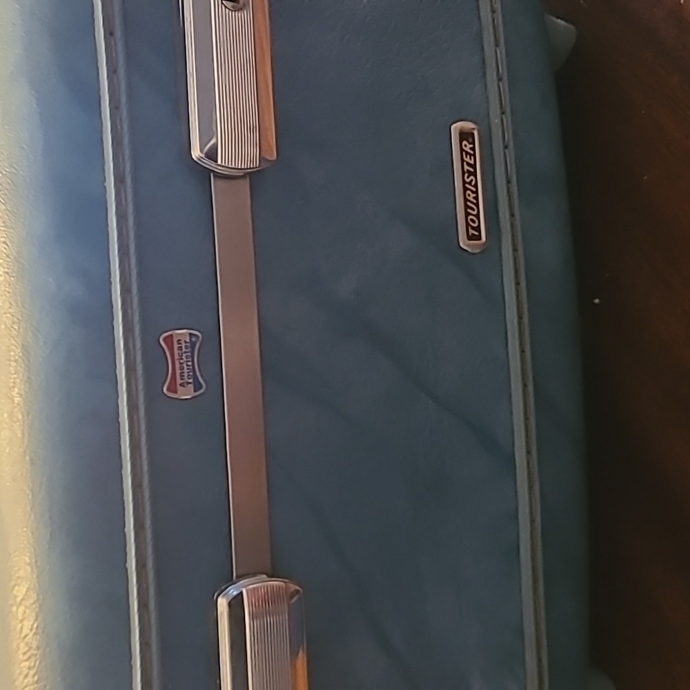 American Tourister Blue Travel Bag - Picture 3 of 6